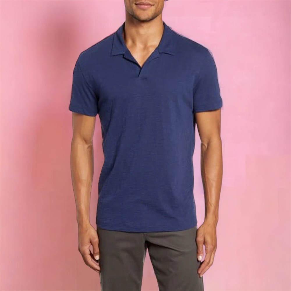 NWT! Theory Men’s Willem Strato Polo in Illumination 2XL